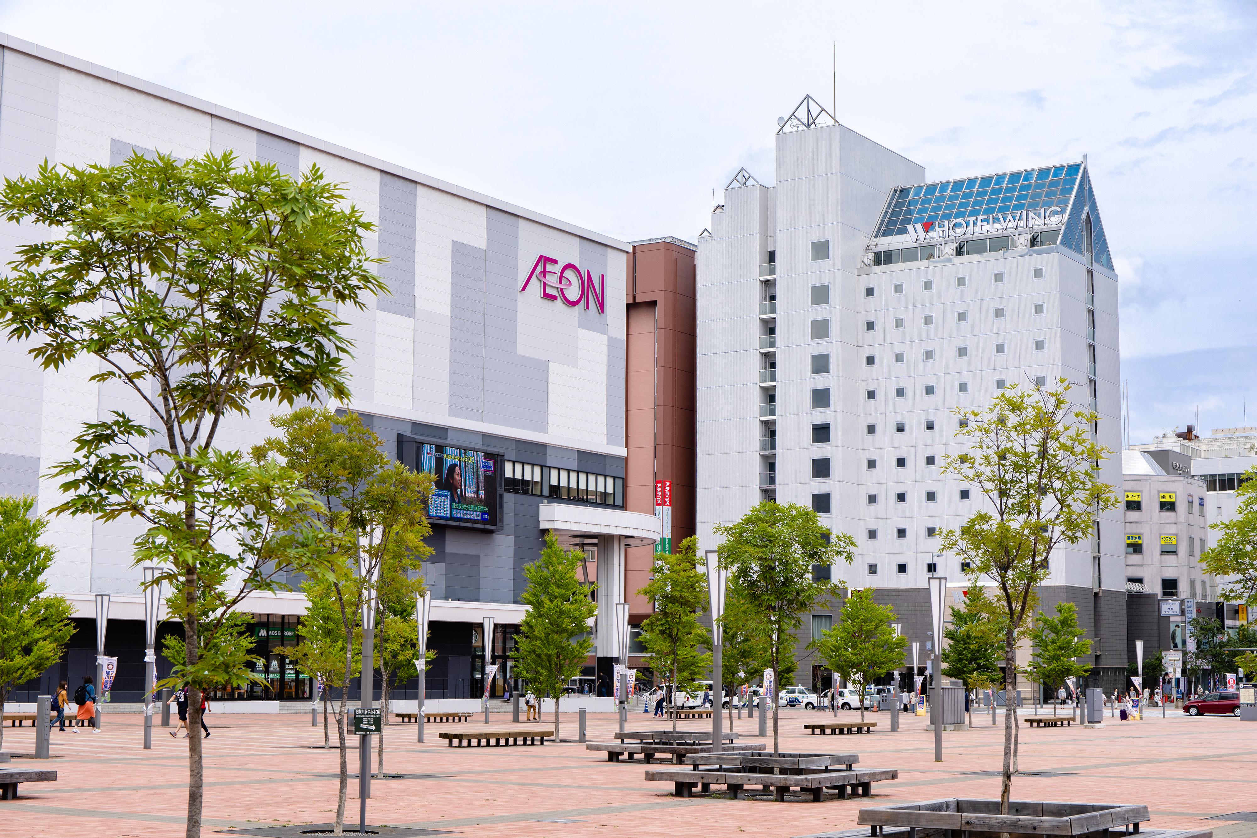 Hotel Wing International Asahikawa Ekimae Exterior foto